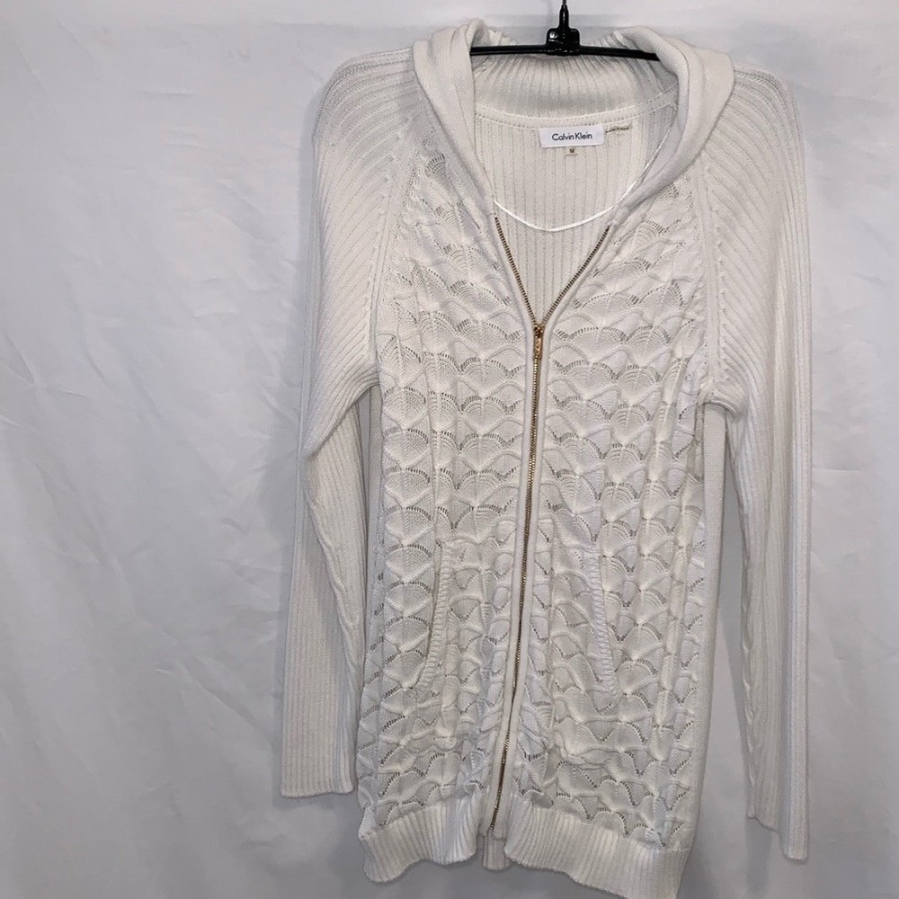Calvin Klein cable knit sweater